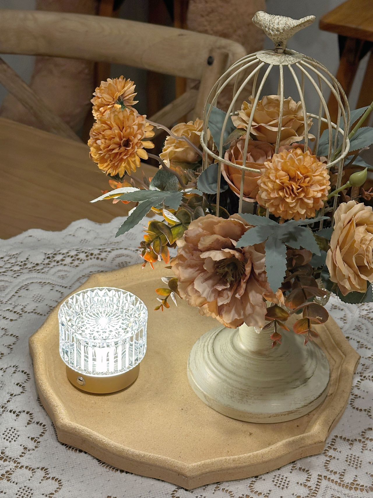 Creative table lamp, home decoration lamp, Keli atmosphere lamp, creative table lamp ornament, night light details Picture
