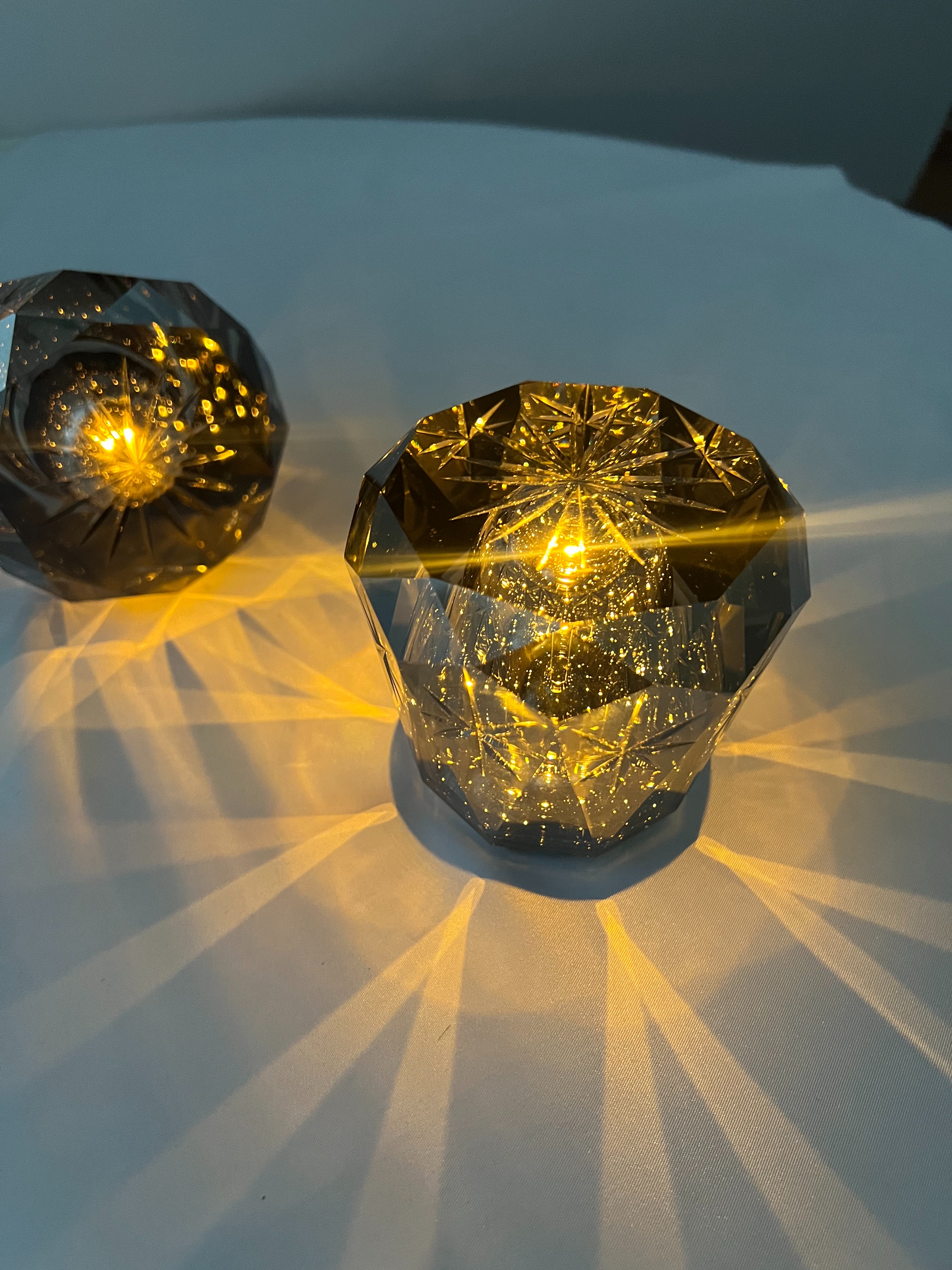 Creative table lamps, home decorative lamps, ornaments, crystal ambient lamps, creative table lamps, night lights details Picture
