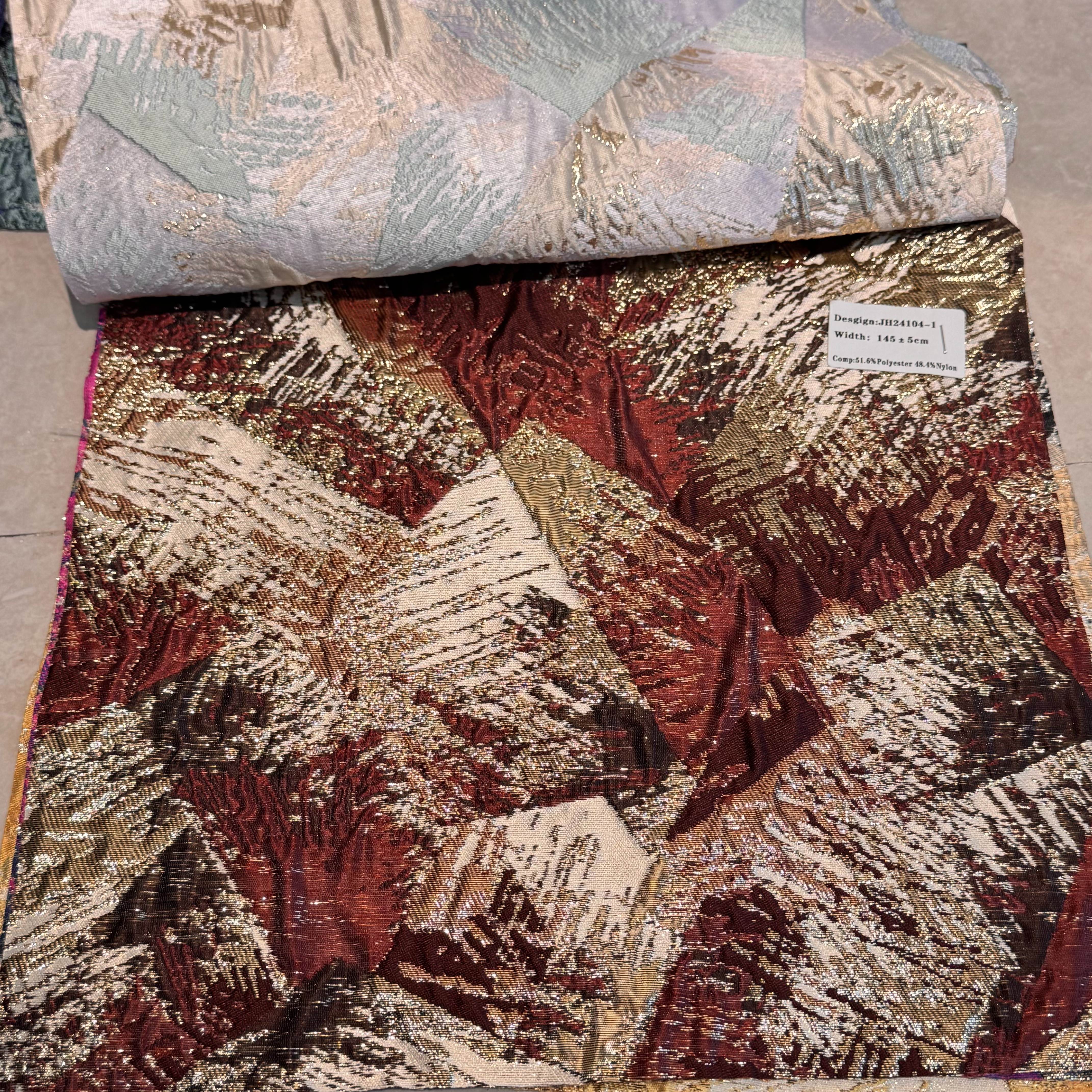 色织、提花布实物图