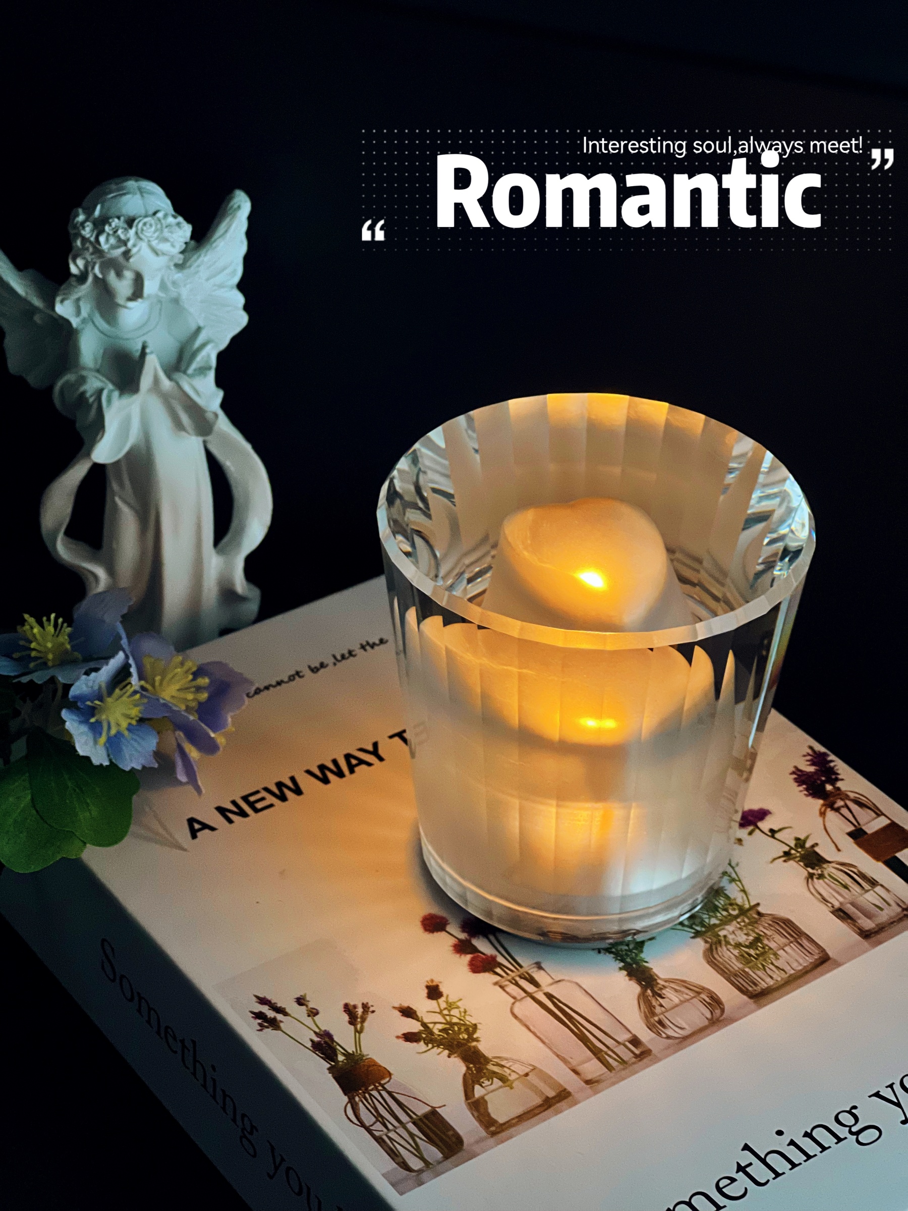 Creative table lamps, home decoration lamps, ornaments, night lights, crystal ambient lights, creative table lamps thumbnail