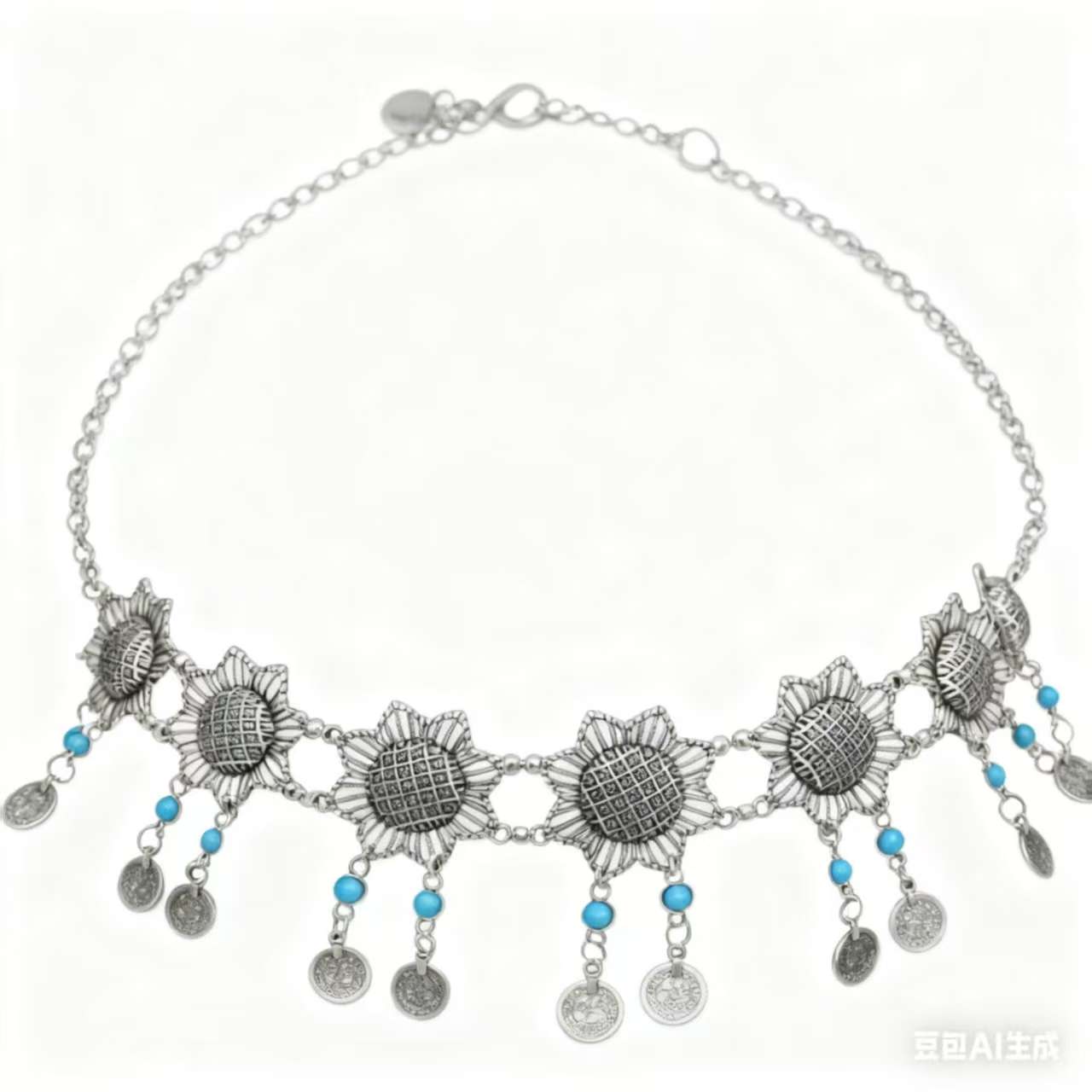 时尚简约金属腰带女百搭百变细带装饰腰链潮流配饰腰封韩版宽款女士饰品产品图