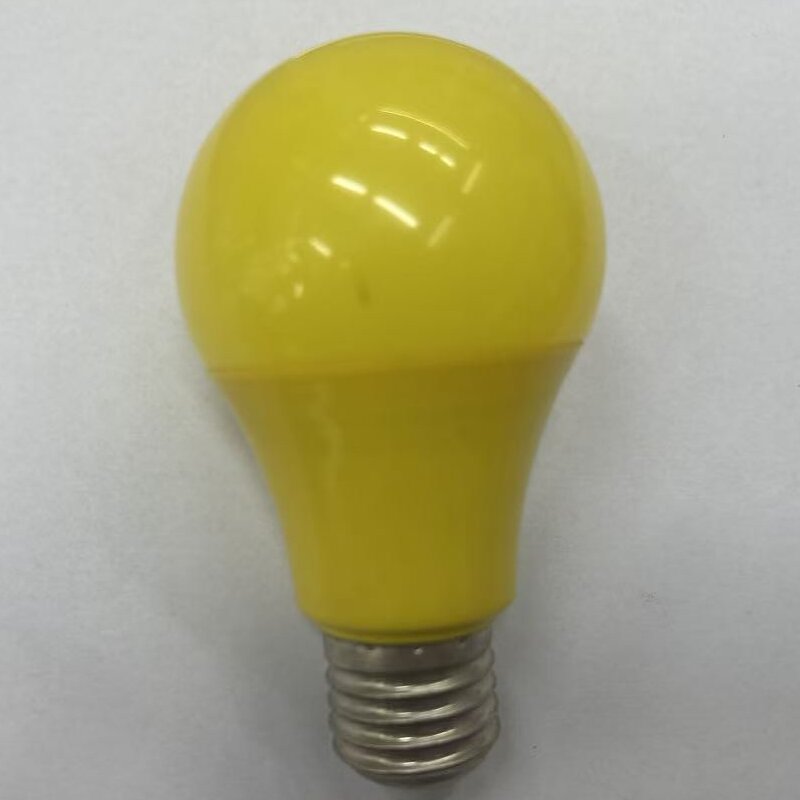 LED bulbs, plastic-coated aluminum bulbs, household energy-saving bulbs, indoor lighting, screw-joint constant current 5w, 7w, festival color lights Item Picture