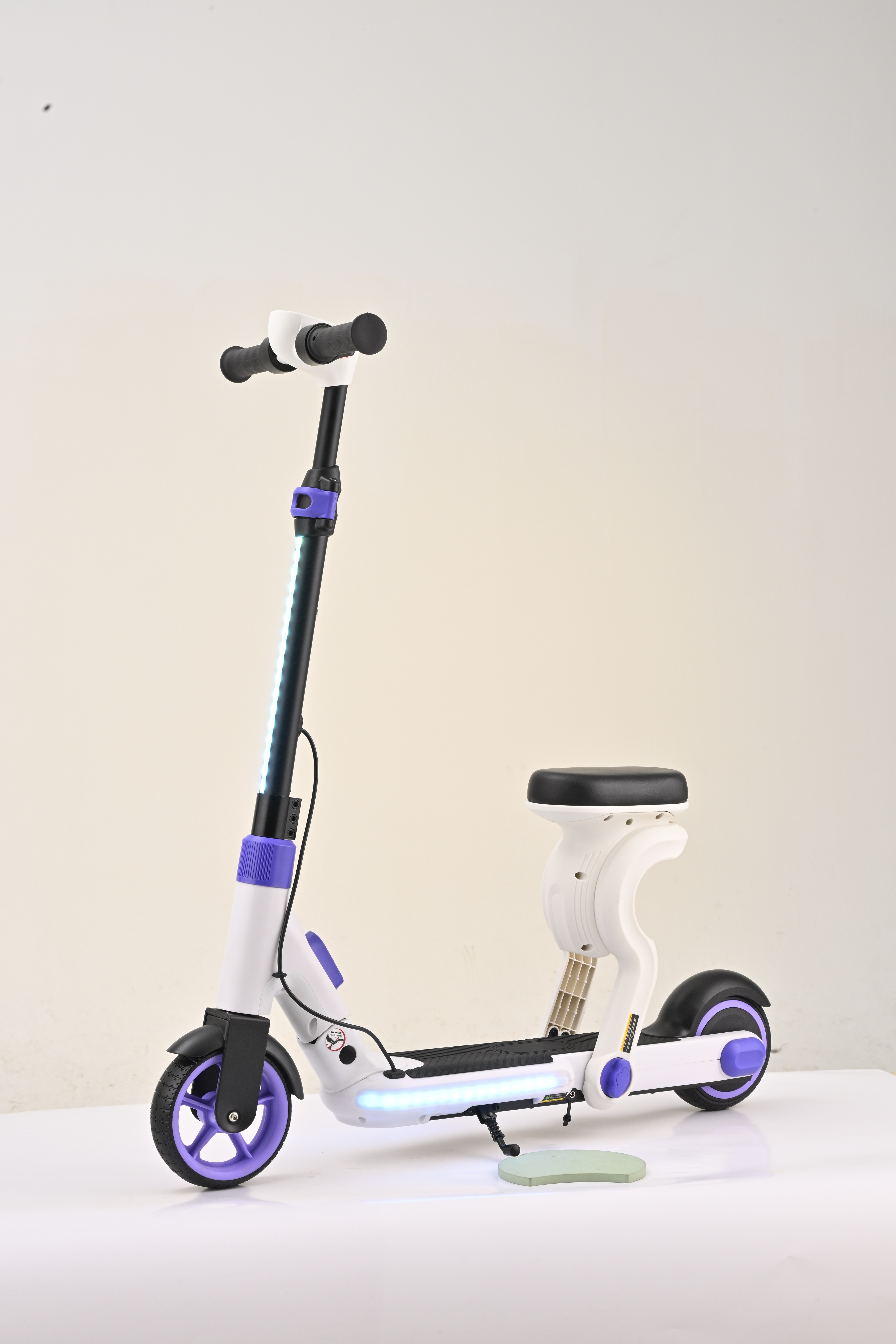 新款二合一电动滑板车