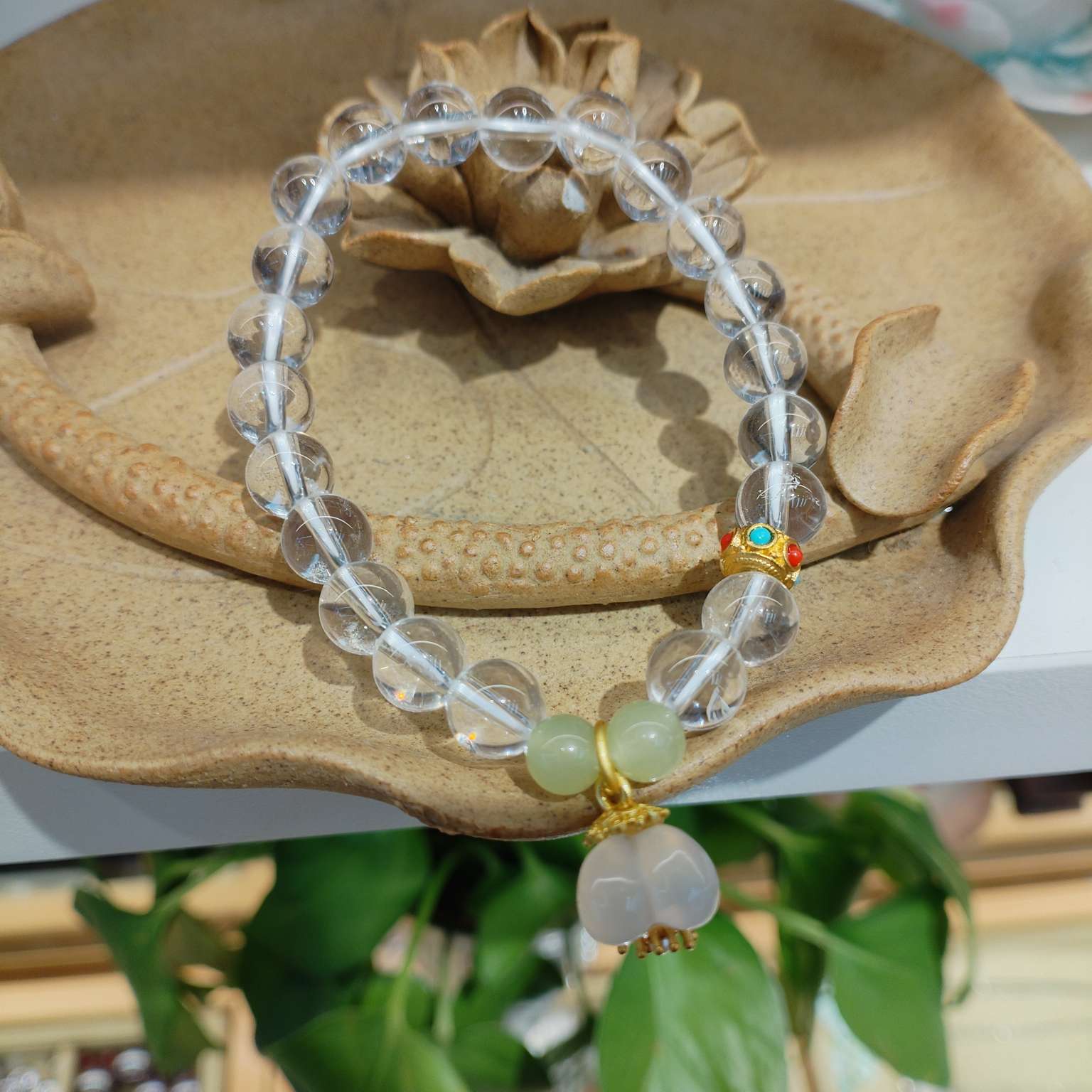 8厘天然白水晶手串手饰多款可选女生时尚手串饰品礼品产品图