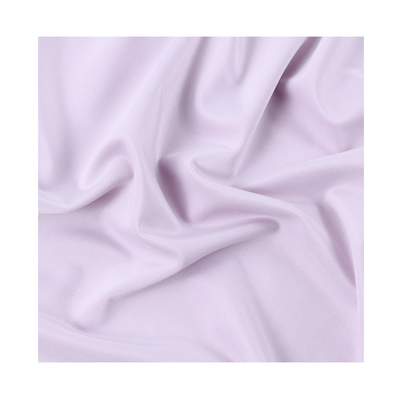 Factory 75D ice silk elastic sun-protective clothing fabric, sports and casual fabric, single-sided polyester ammonia swimwear fabric details Picture
