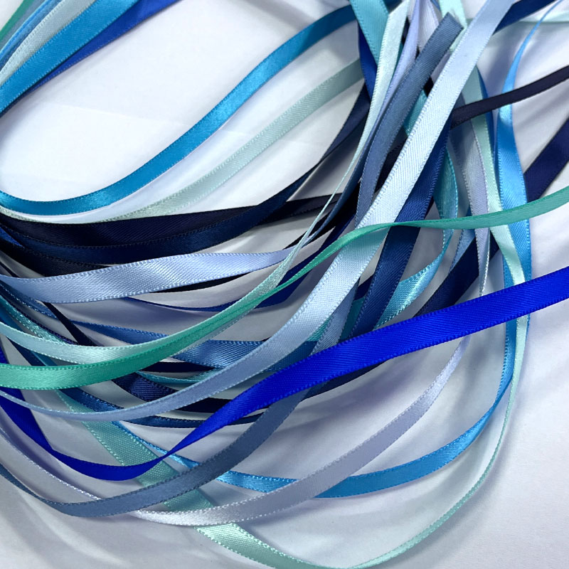 织带/渐变织带/织带辅料/丝带蝴蝶结/丝带白底实物图