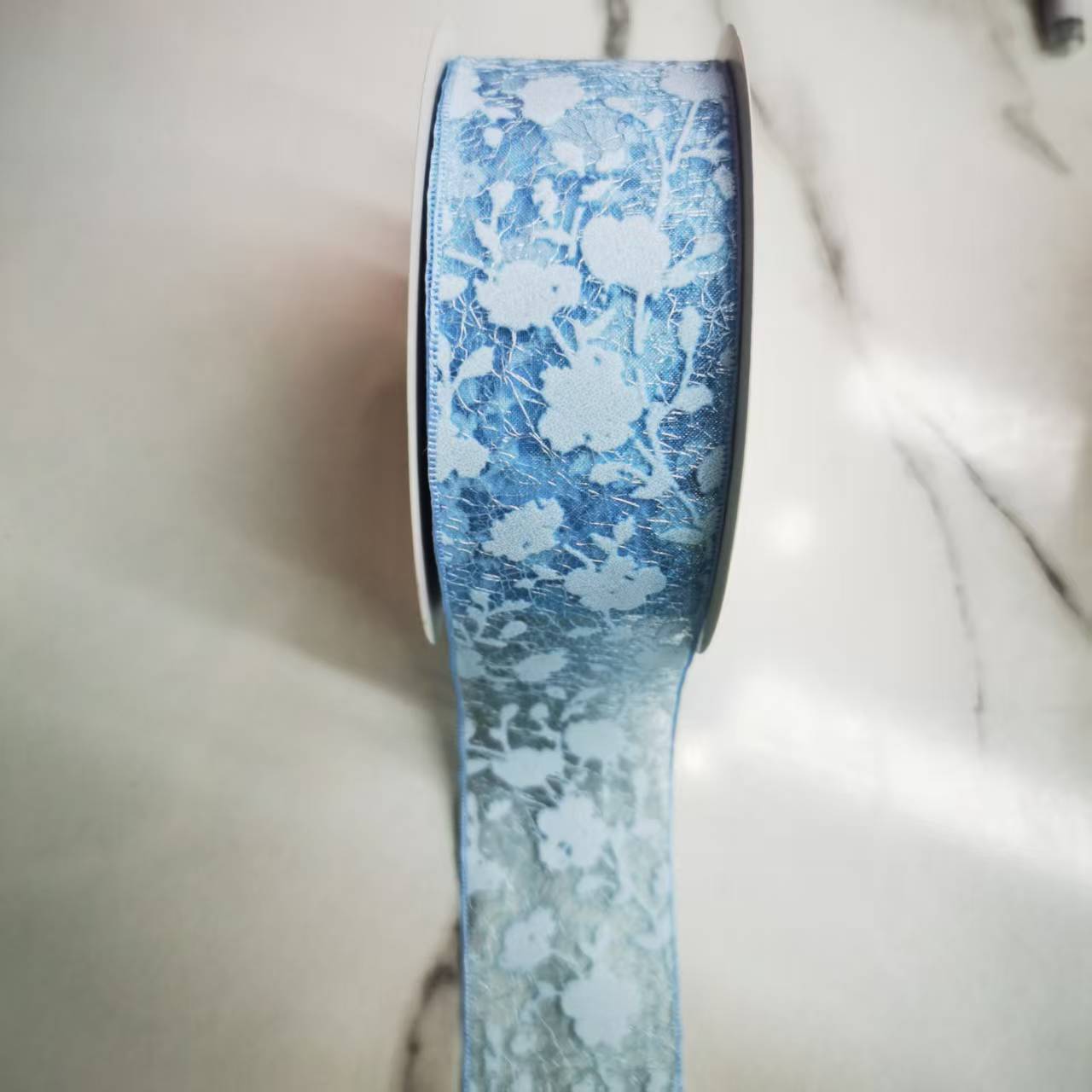 5 cm base yarn ultrasonic fleece, 3 yards for clothing, curtains, tablecloths, accessories, bows, gift packaging ribbons Item Picture