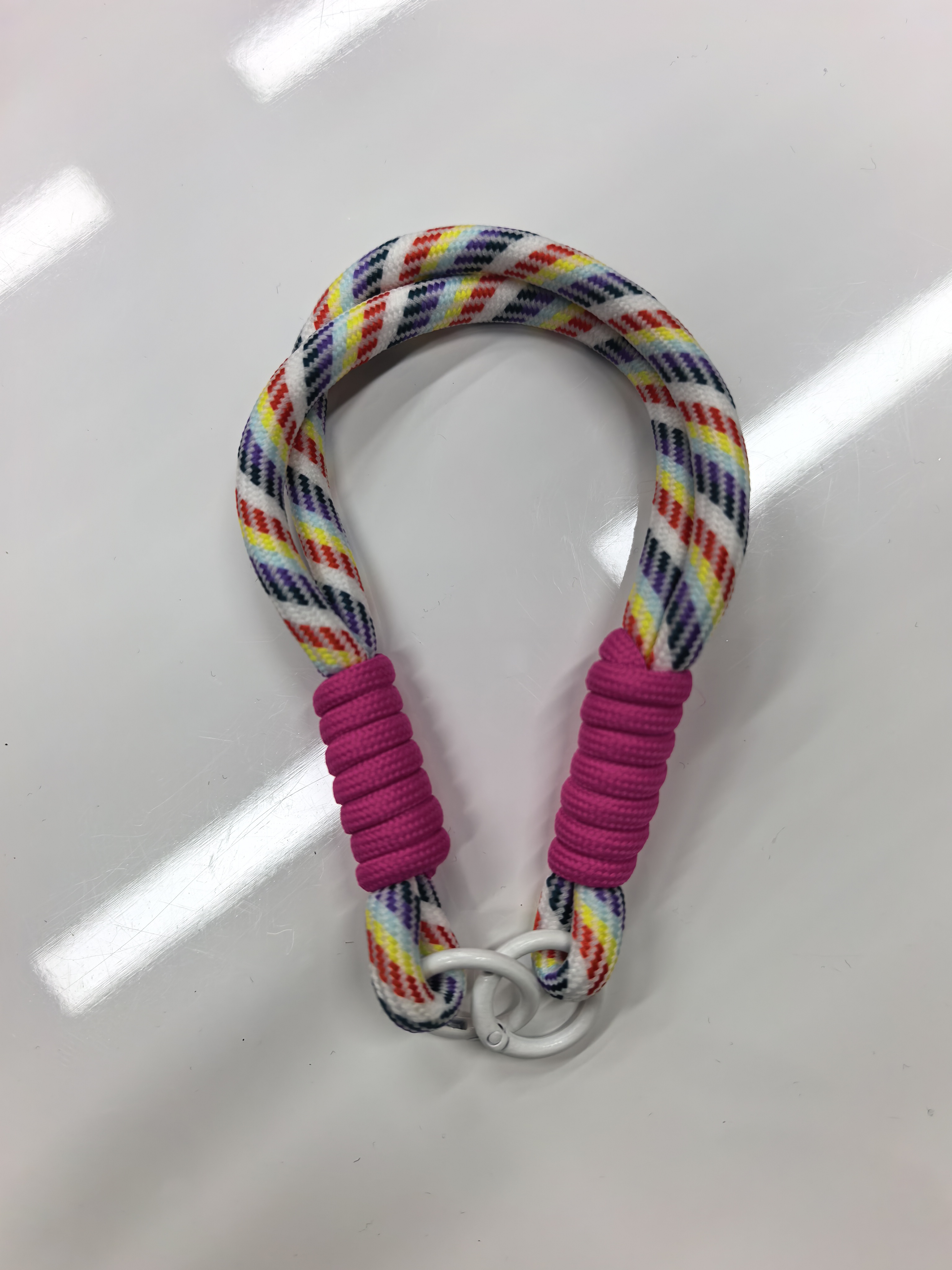 Factory direct sales of woven hanging ropes, thermos cups, water bottle lanyards, 8mm diy backpacks, dolls, figurines, accessories, wrist lanyards detail image 4