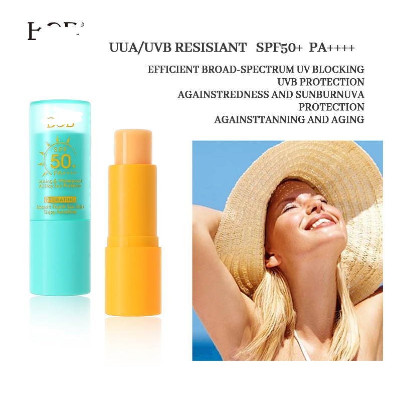 清爽不粘腻面部隔离固态遮瑕防晒膏SDF50 Hydrating Sunscreen Cream防晒详情图2
