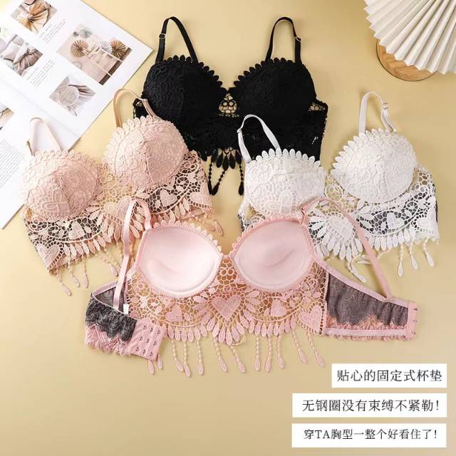 French lace beautiful back bra and vest Application Scenario