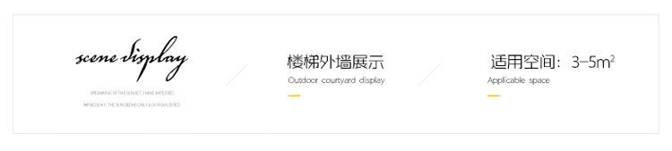 Outdoor wall lamps, wall lamp lighting fixtures, garden lamps, outdoor lighting decoration detail image 8