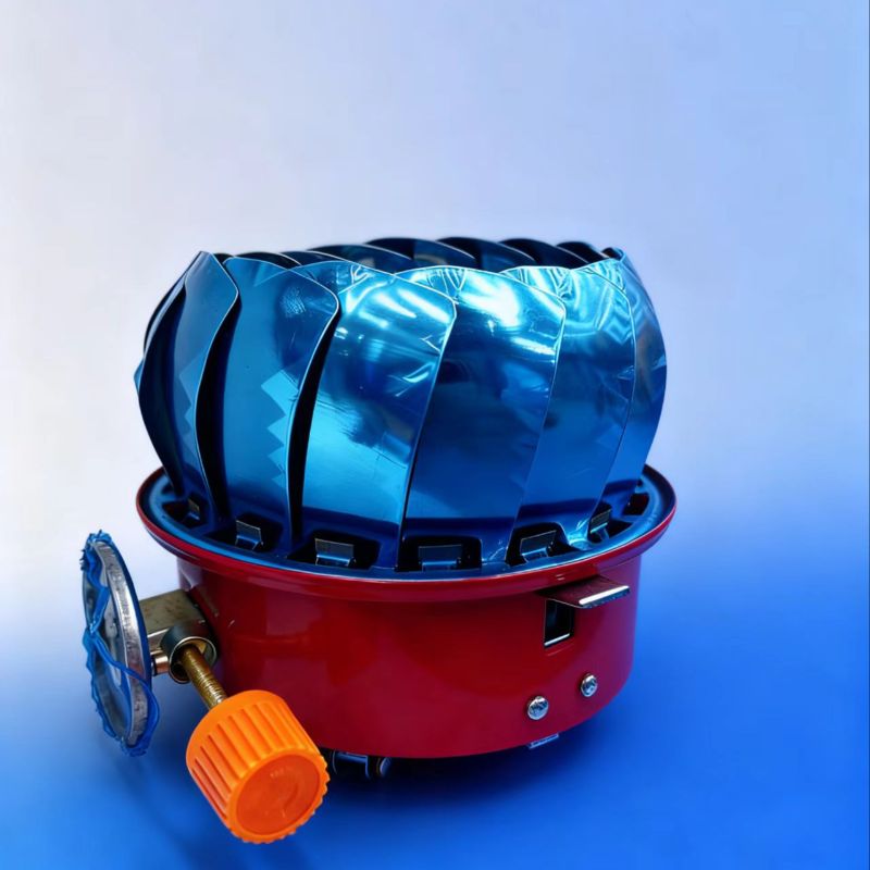 迷你批发户外燃气莲花炉便携式折叠野餐瓦斯卡式莲花炉产品图