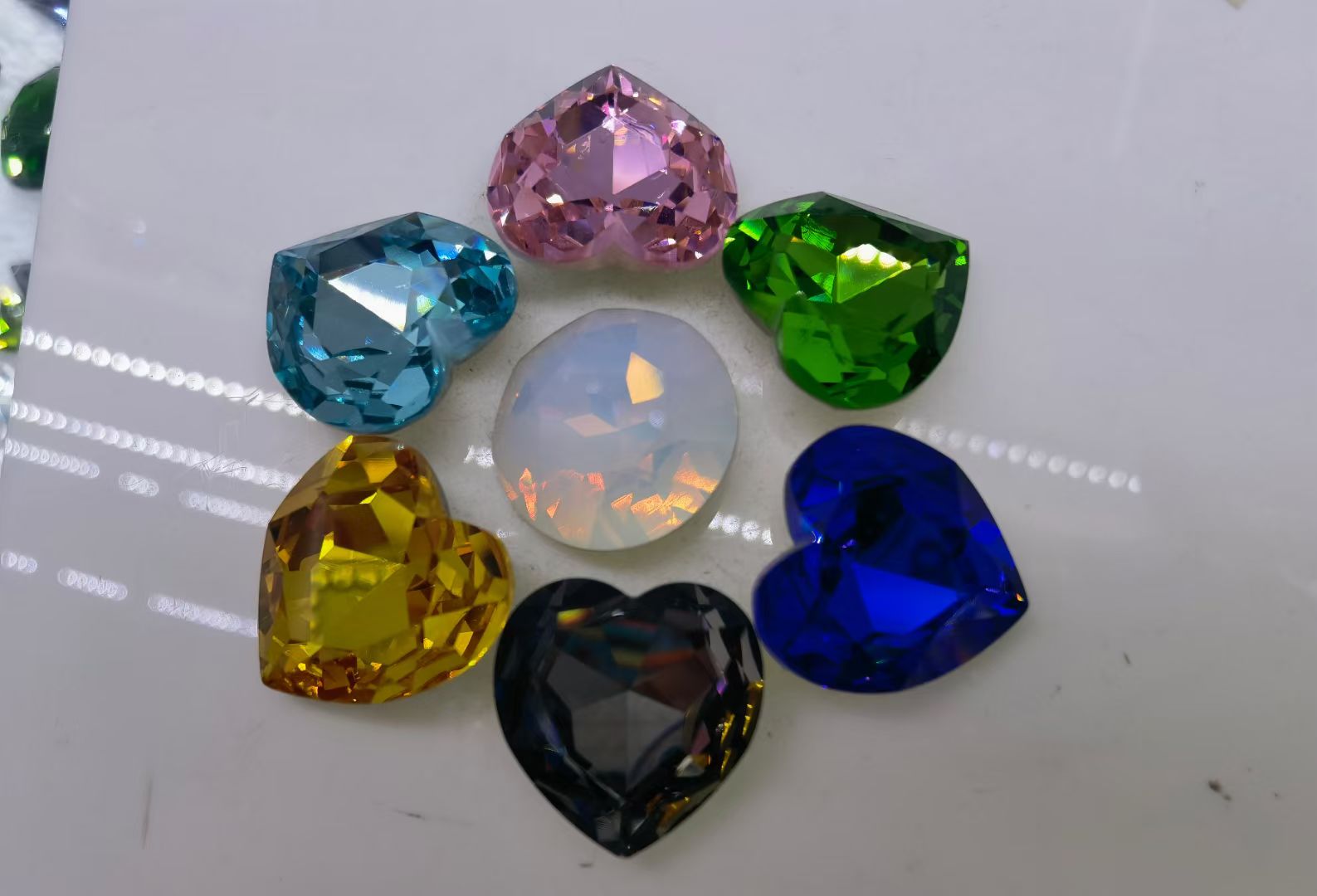 工艺品礼品水晶工艺品水晶小摆件晶莹剔透手工制作装饰品香味蜡烛摆件水晶球扩香石详情图2