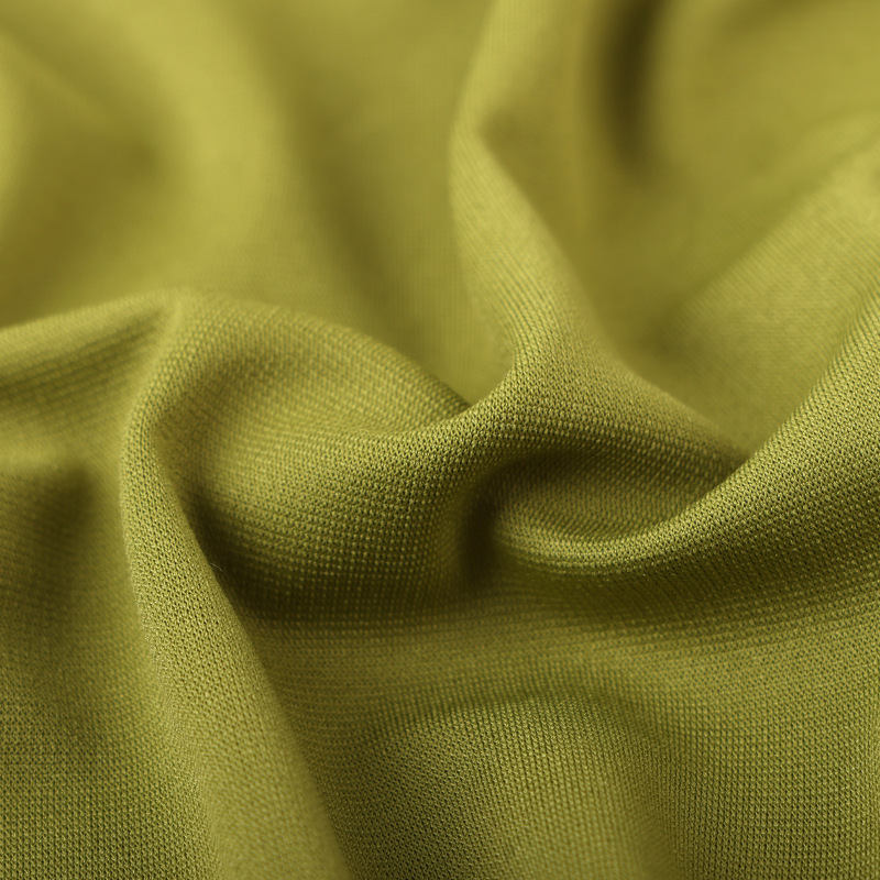 75D twisted double-sided elastic Roman fabric 250g soft and skin-friendly women's dress casual wear knitted fabric Item Picture