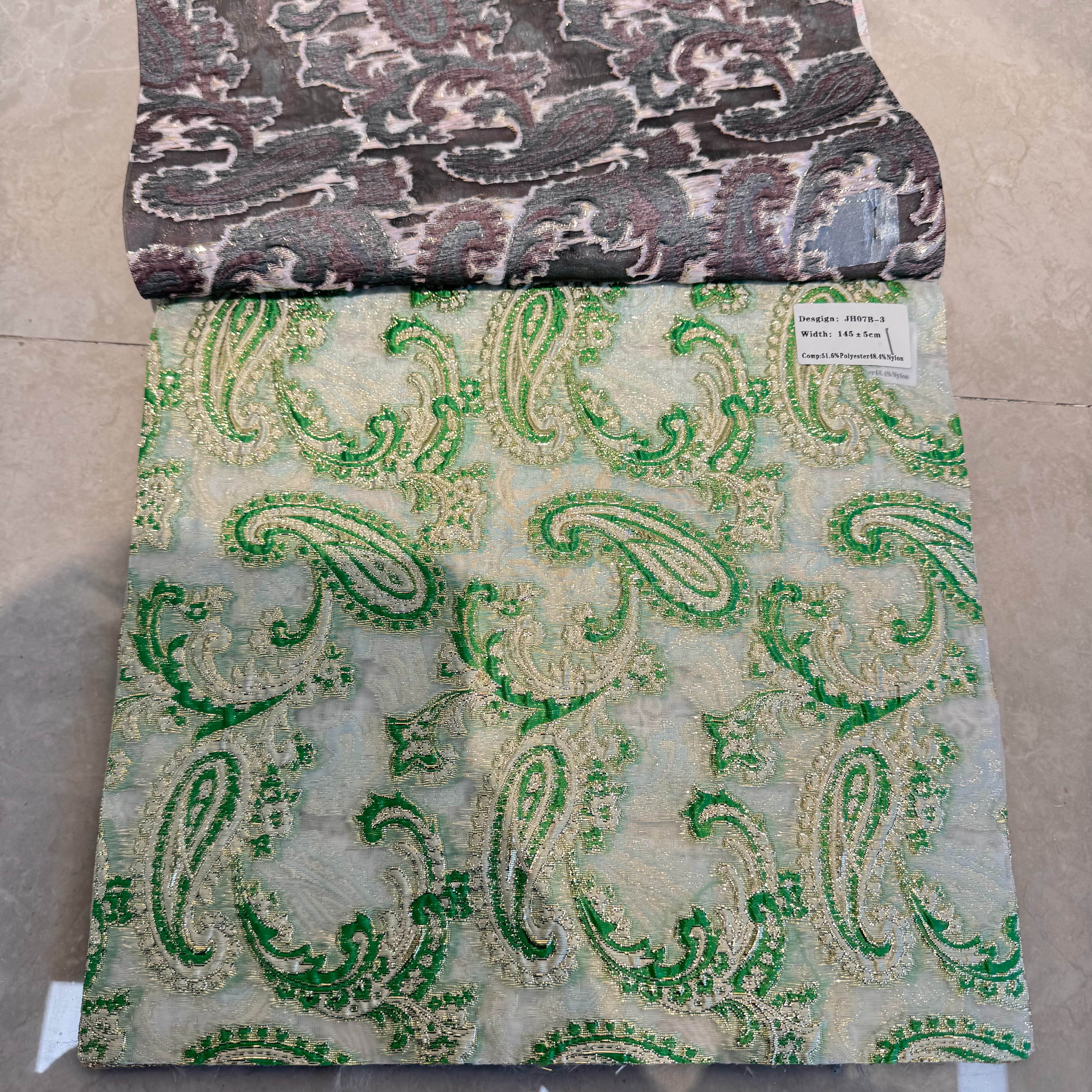 宋锦/提花布牛津布/宋锦胚料/格子布里布/枕巾用的布料细节图