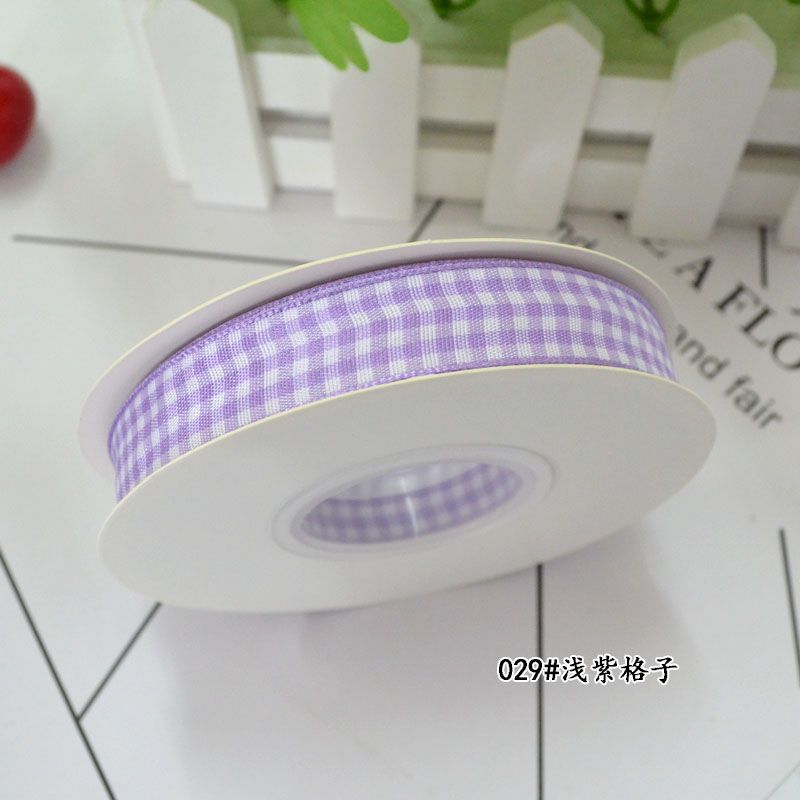 格子带 织带辅料彩带丝带多用途布料装饰材料织带辅料辅料布织带彩带丝带段面圆点织带子母带滚边条详情4