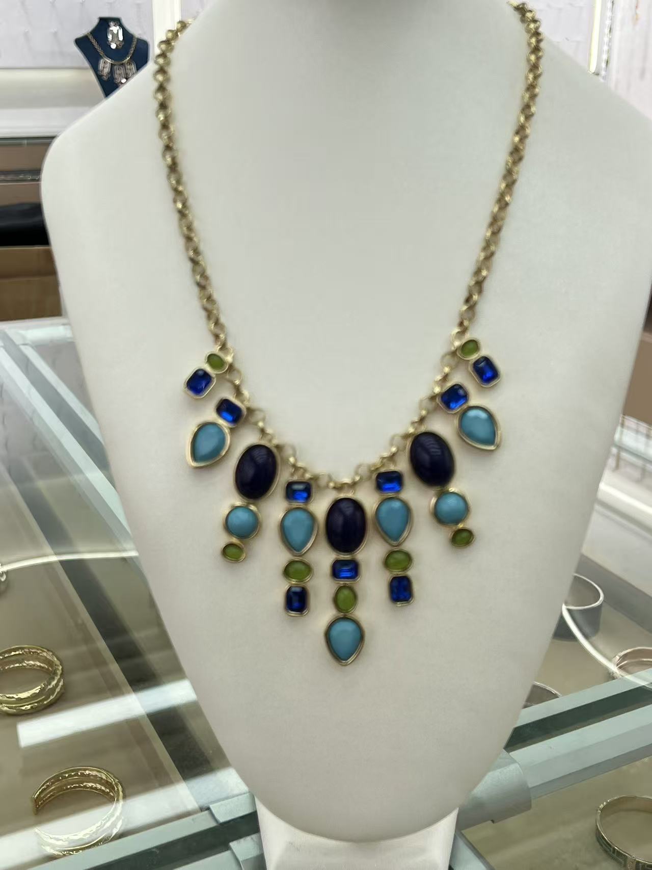 饰品首饰包装收纳展示架项链架子首饰盒饰品陈列架多功能收纳架子