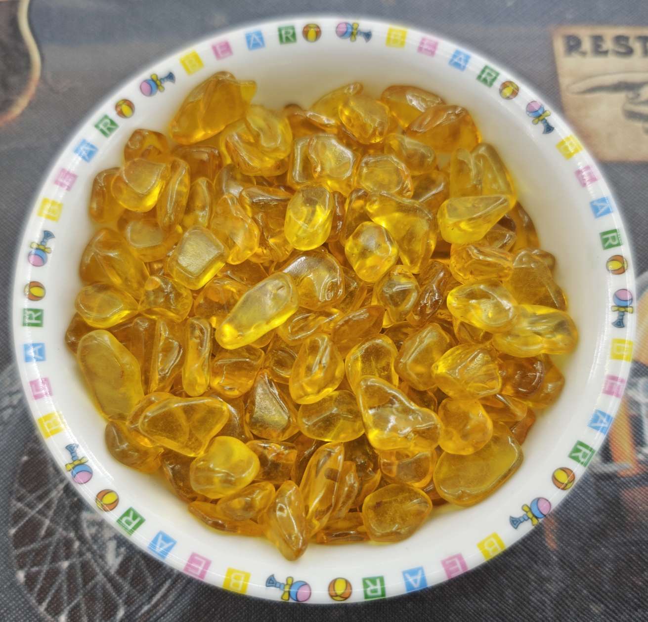 天然水晶原石 紫黄晶粉晶白水晶 多彩矿石标本 桌面摆件