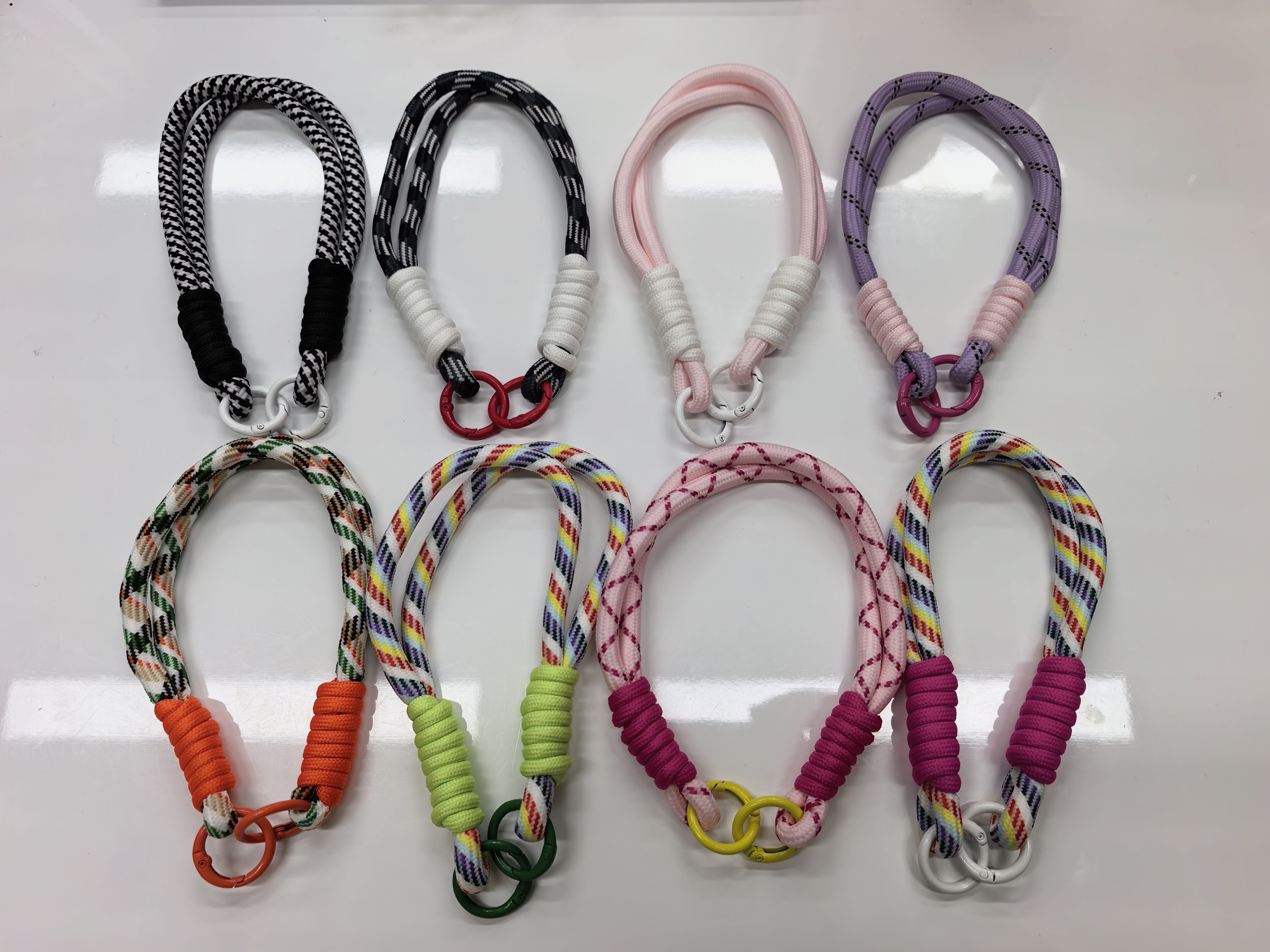 Factory direct sales of woven hanging ropes, thermos cups, water bottle lanyards, 8mm diy backpacks, dolls, figurines, accessories, wrist lanyards detail image 9
