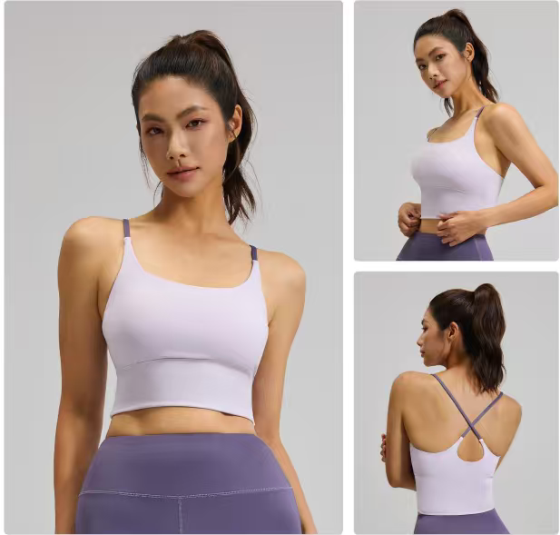 运动文胸冰丝无痕聚拢内衣舒适透气塑形女款薄款轻盈