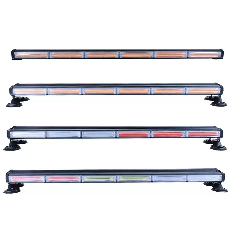 Xinhui long strip automotive flashing light, COB double-sided COB long strip led light, engineering warning bar light, magnetic ceiling light Specification image