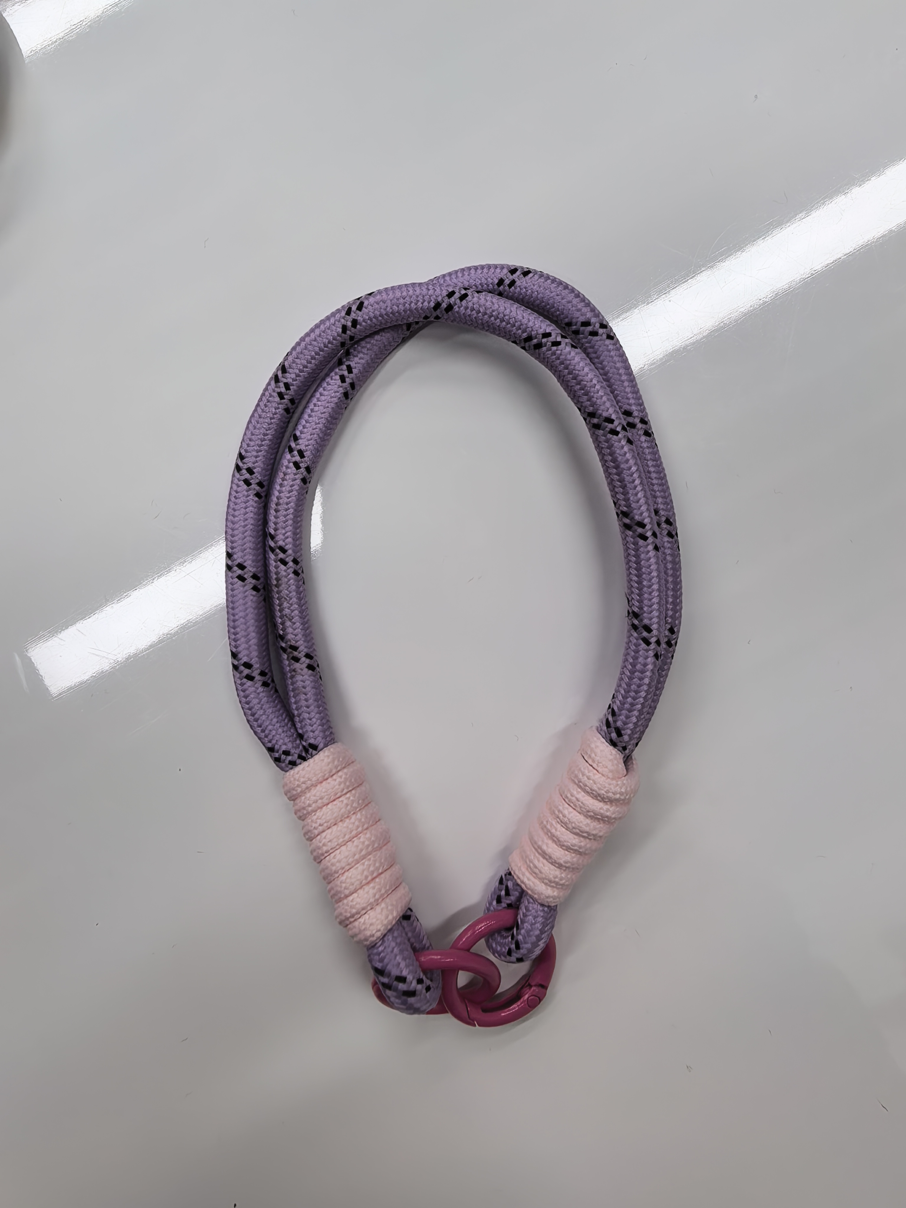 Factory direct sales of woven hanging ropes, thermos cups, water bottle lanyards, 8mm diy backpacks, dolls, figurines, accessories, wrist lanyards Item Picture