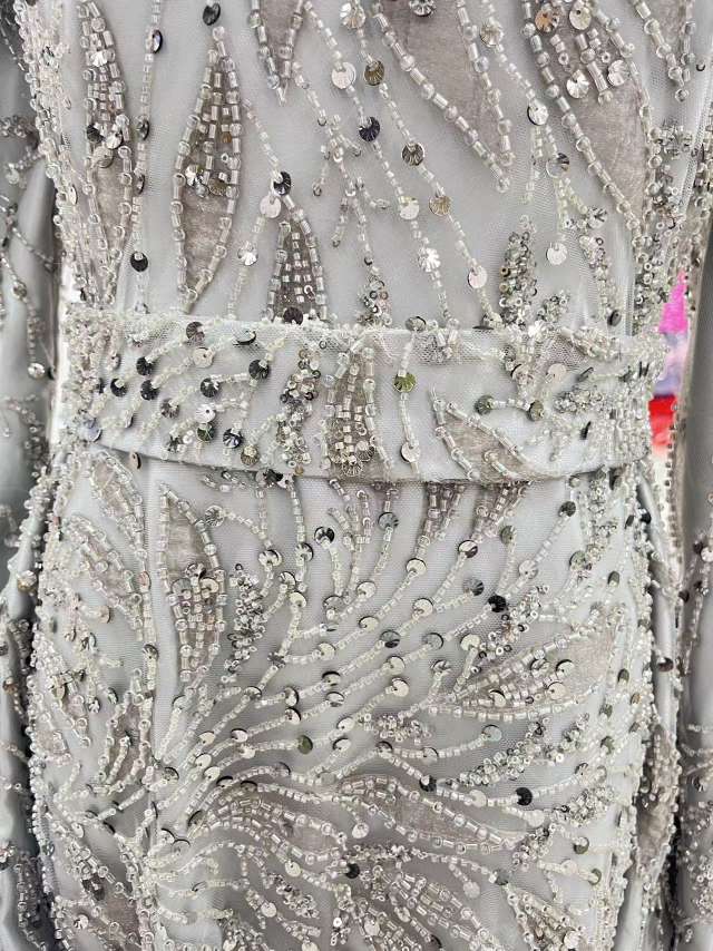 Fabric processing and customization for wedding dresses and evening gowns offer a wide range of fabric options Item Picture