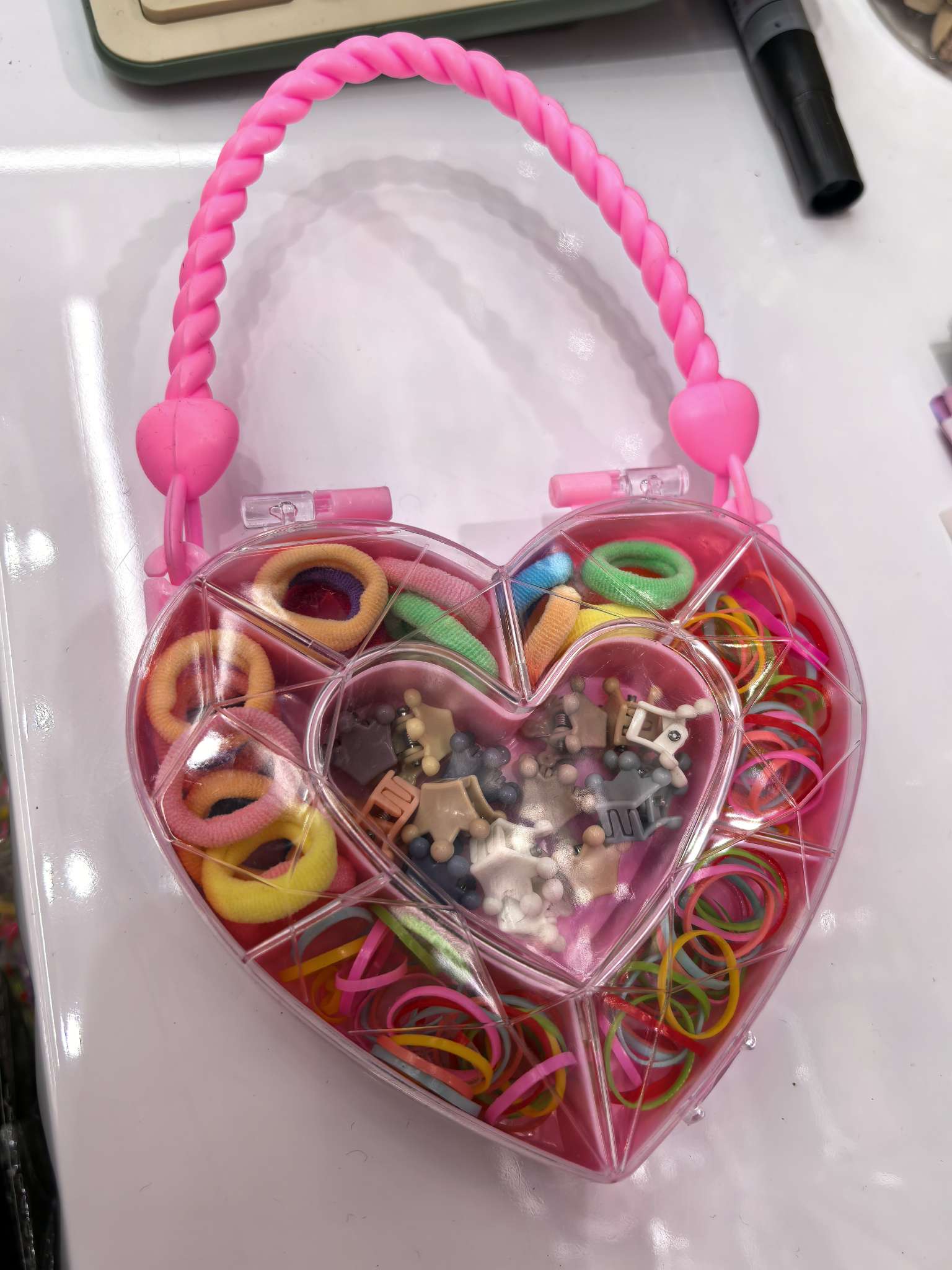 儿童可爱饰品多款混搭配件幼儿宝宝发饰手链项链儿童饰品礼包