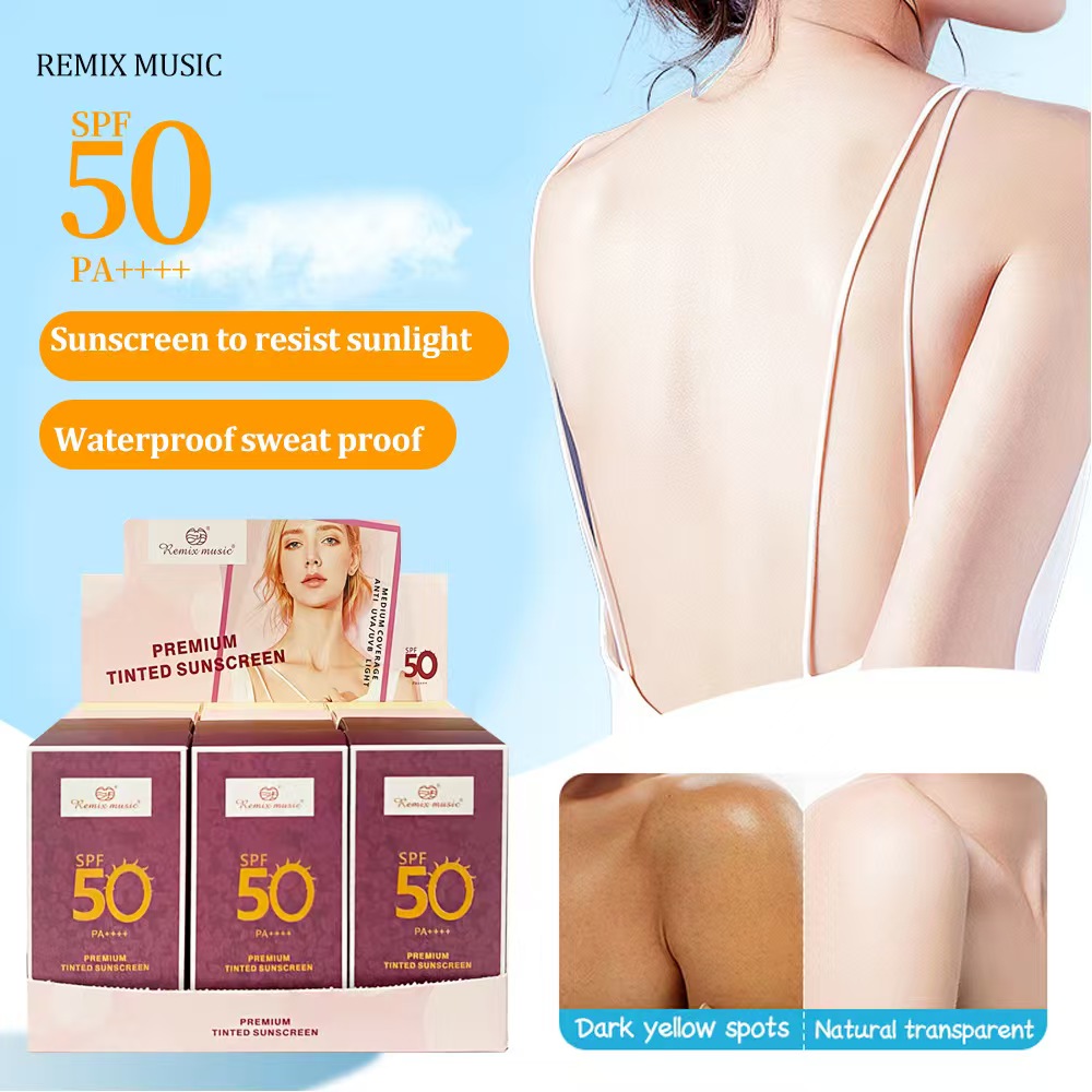 夏季阳光防护隔离保湿补水滋润护肤防晒霜SPF50 PA++++Sunscreen cream详情图2