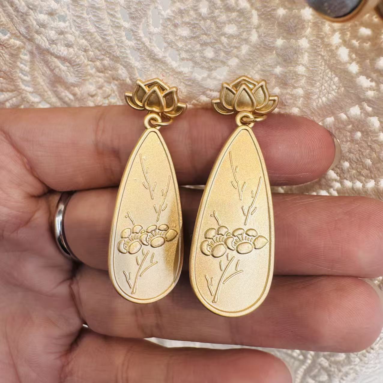 Intangible cultural heritage, traditional culture, diy hairpins, Song brocade material kits, earrings, stud earrings, pendants, jewelry gifts, New Year's Day diy earrings and earrings, Chinese jewelry, children's materials, team-building activities Application Scenario