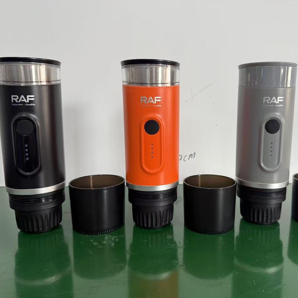 RAF Portable electric coffee machine, 2-in-1 capsule coffee machine, outdoor travel Italian espresso, cross-border Italian details Picture