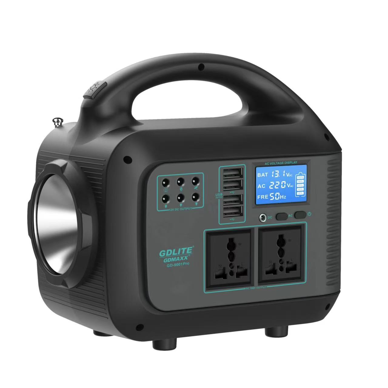 GDLITE/GDMAXX 手提灯 照明系统 可充电太阳能灯 移动应急电源 逆变器 收音机 蓝牙播放器详情2