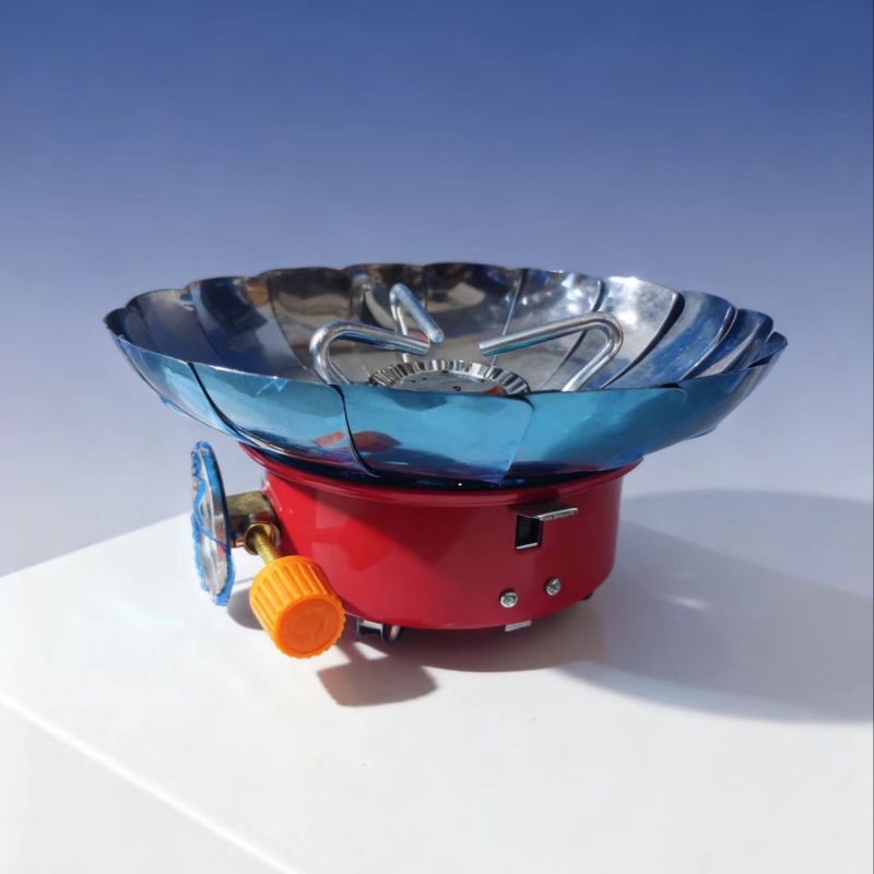 迷你批发户外燃气莲花炉便携式折叠野餐瓦斯卡式莲花炉