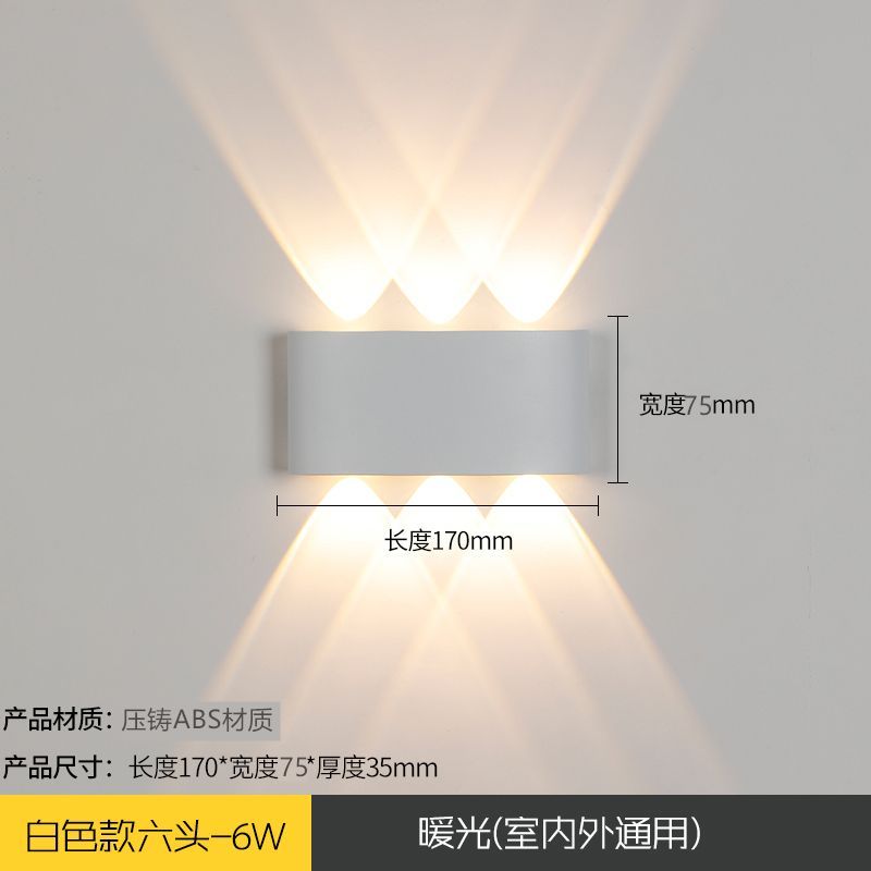 Outdoor wall lamps, wall lamp lighting fixtures, garden lamps, outdoor lighting decoration Item Picture