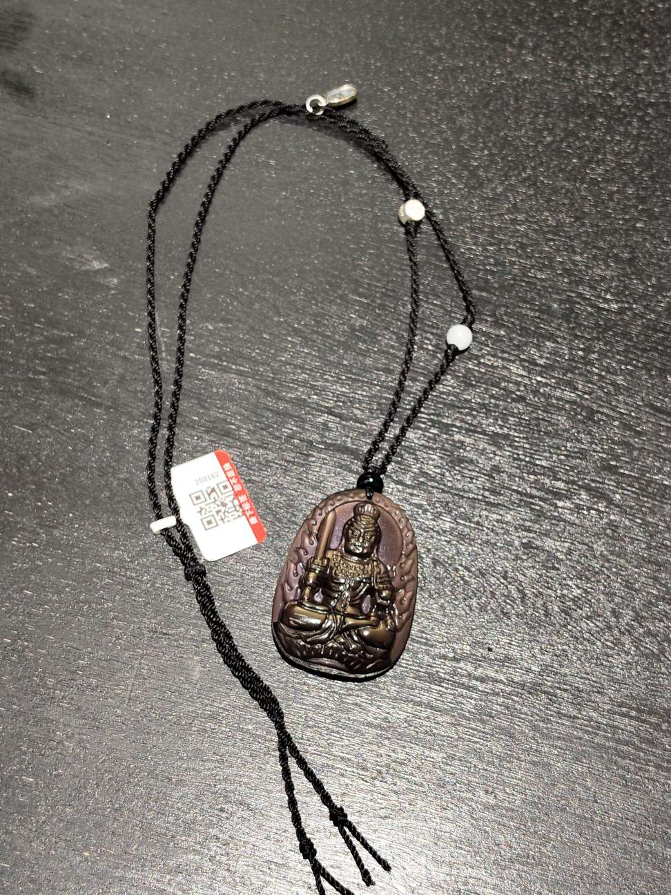 天然冰种黑曜石生肖本命佛 属鸡本命佛不动明王 长款项链
秋冬毛衣链