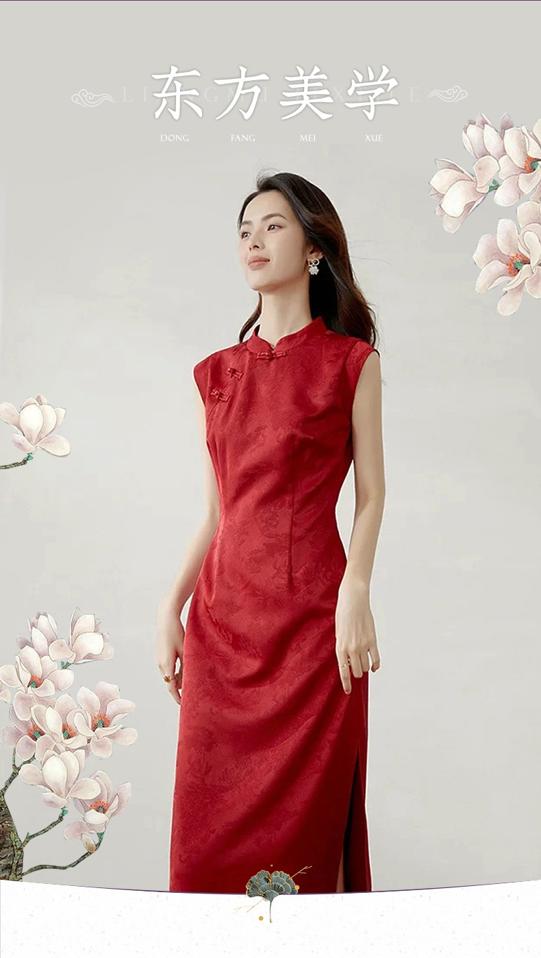 Wholesale woven faux acetic acid dark-patterned jacquard fabric, faux silk Chinese-style starlight striped jacquard fashion cheongsam and shirt fabric detail image 1