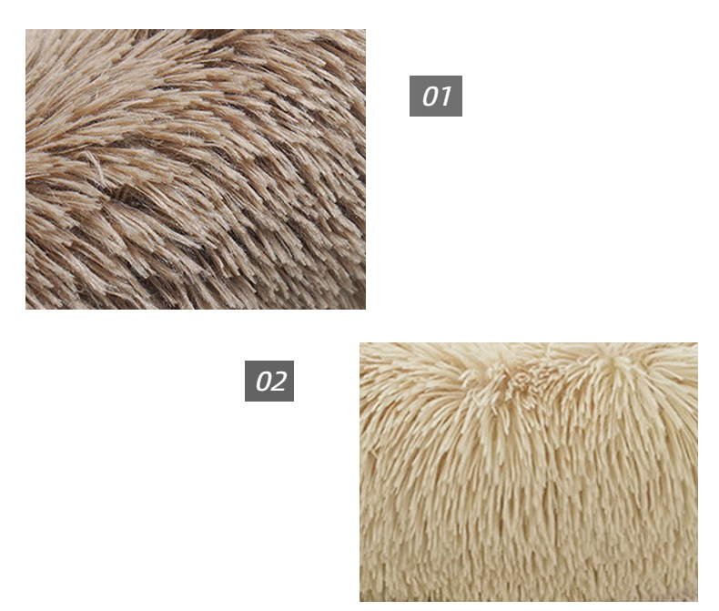 大量现货40毛PV长毛绒布海派绒家纺服装布料玩具狗窝猫窝面料详情4