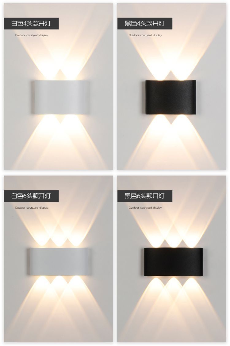 Outdoor wall lamps, wall lamp lighting fixtures, garden lamps, outdoor lighting decoration