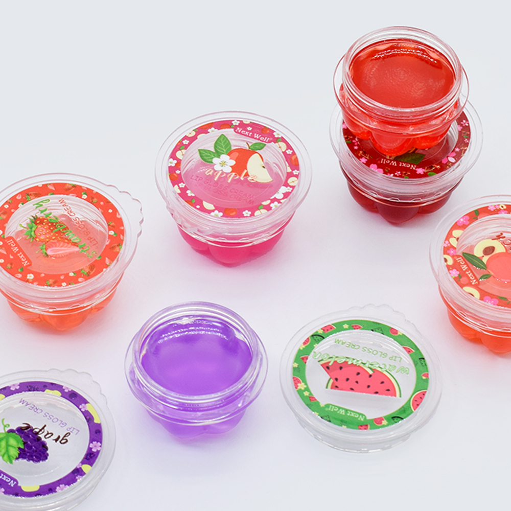 Siguiente bien cross-border venta caliente hidratante reparación exfoliante lápiz labial hidratante fruta sabor lip mask jelly lip balm lápiz labial details Picture
