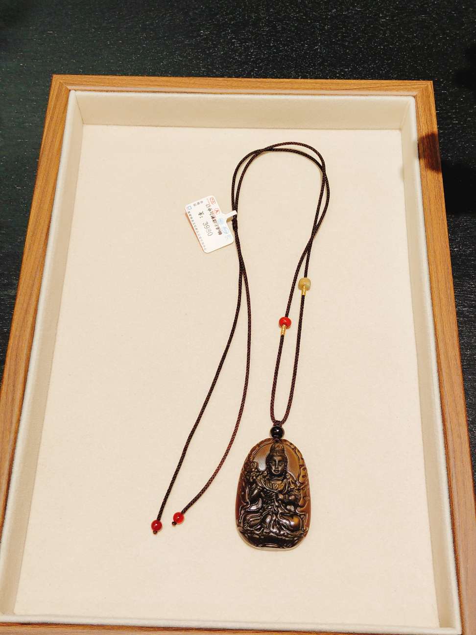 生肖马🐎本命佛，生肖守护神
​大势至菩萨，原创​手工编织项链 ​长款毛衣链项链女长款简约