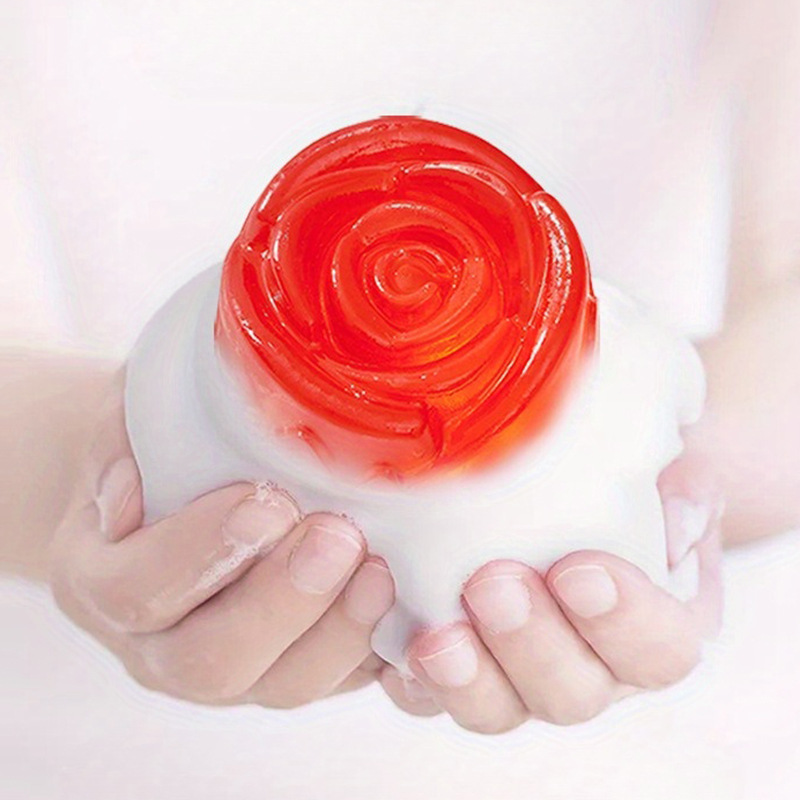 maxi limpiorose rose essential oil Soap is a long-lasting, moisturizing and hydrating handmade soap for washing, bathing and cleansing Specification image