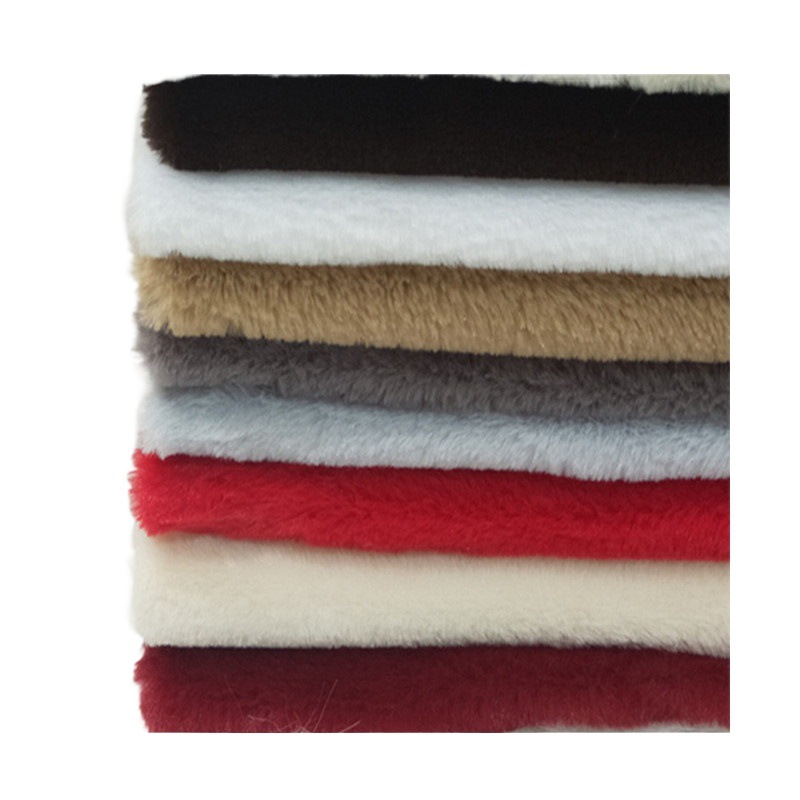 桃皮绒布料卷材/布料/华达呢/布料涤纶/春亚纺白底实物图