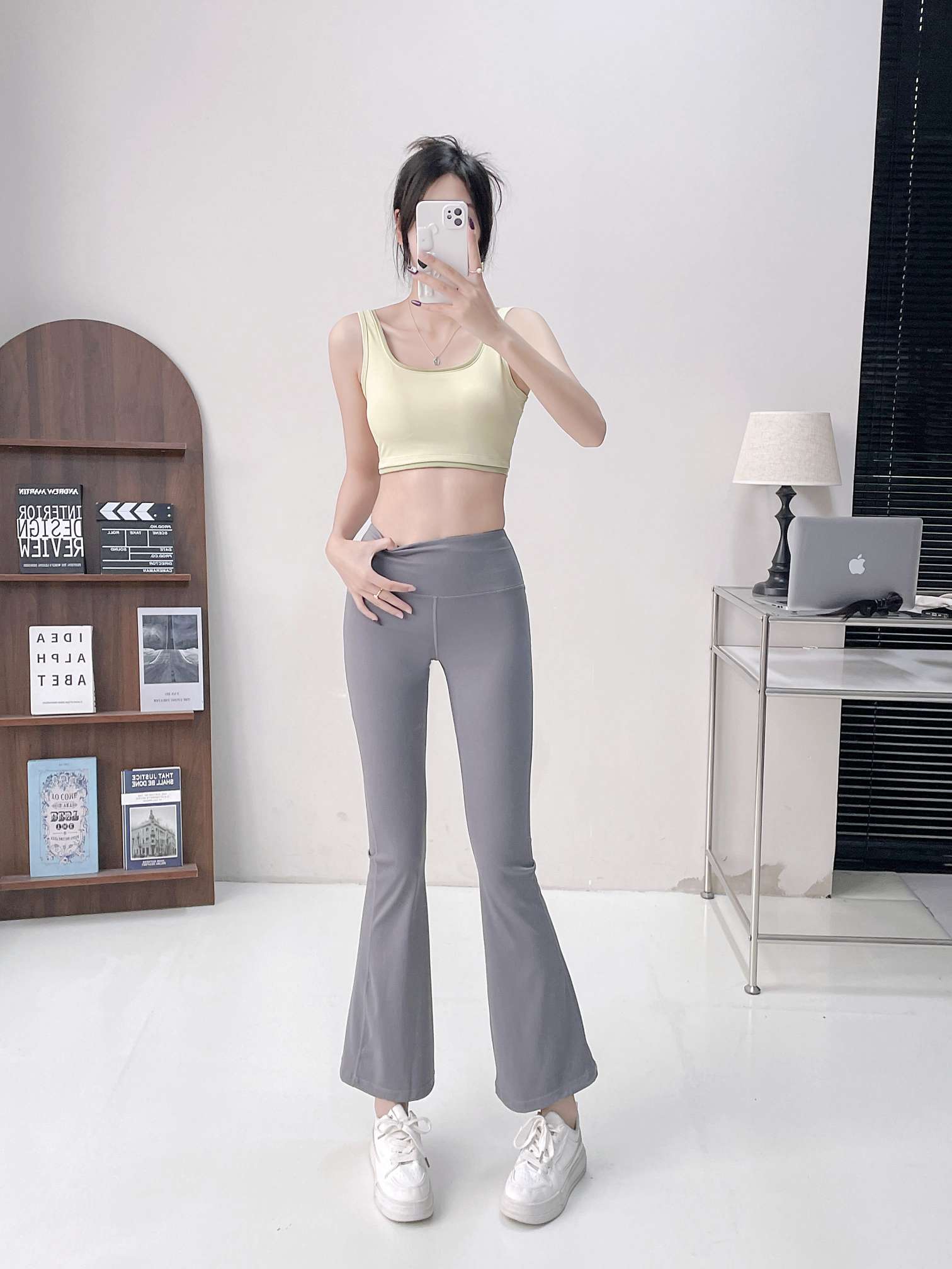 运动户外瑜伽服女紧身健身裤套装休闲运动服 l瑜伽服女款舒适透气细节图