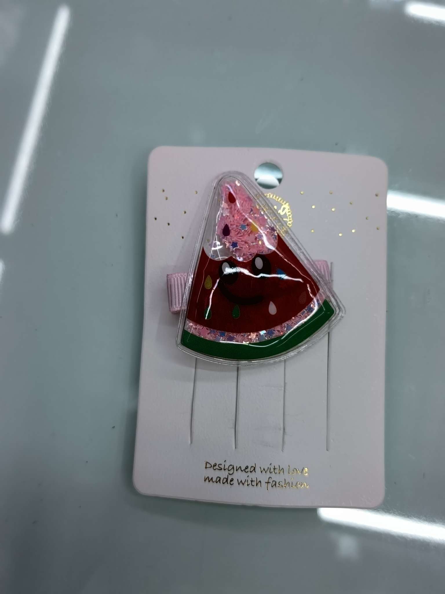 儿童流沙饰品女童可爱发夹