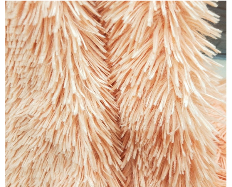 大量现货40毛PV长毛绒布海派绒家纺服装布料玩具狗窝猫窝面料详情2