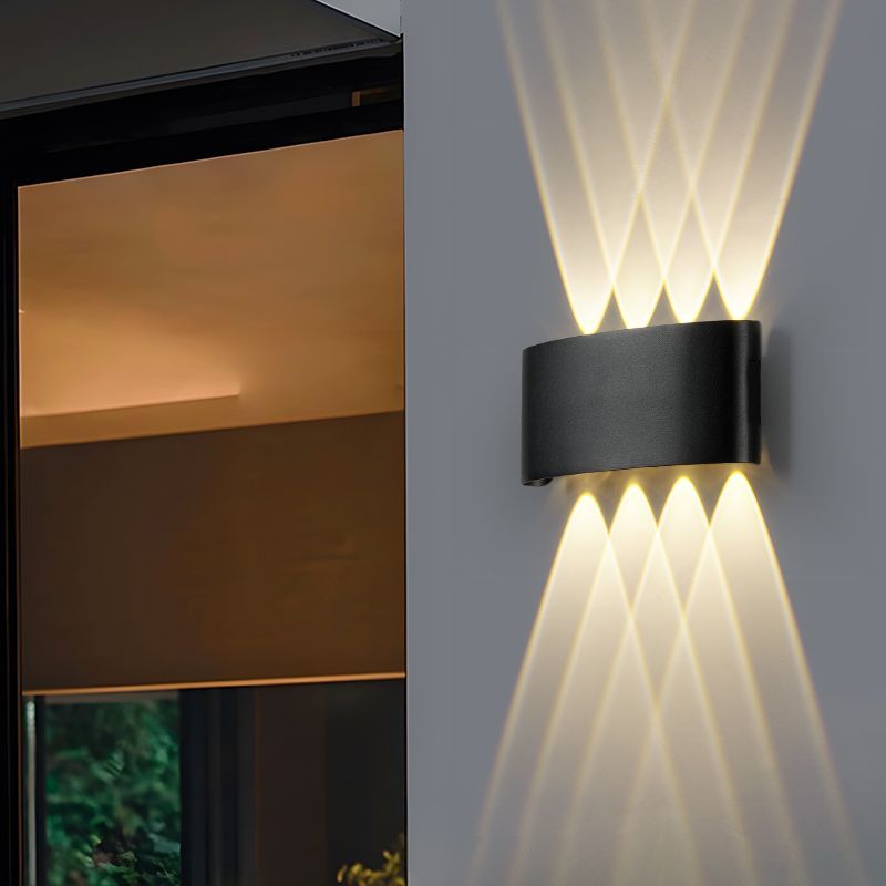 Outdoor wall lamps, wall lamp lighting fixtures, garden lamps, outdoor lighting decoration detail image 13