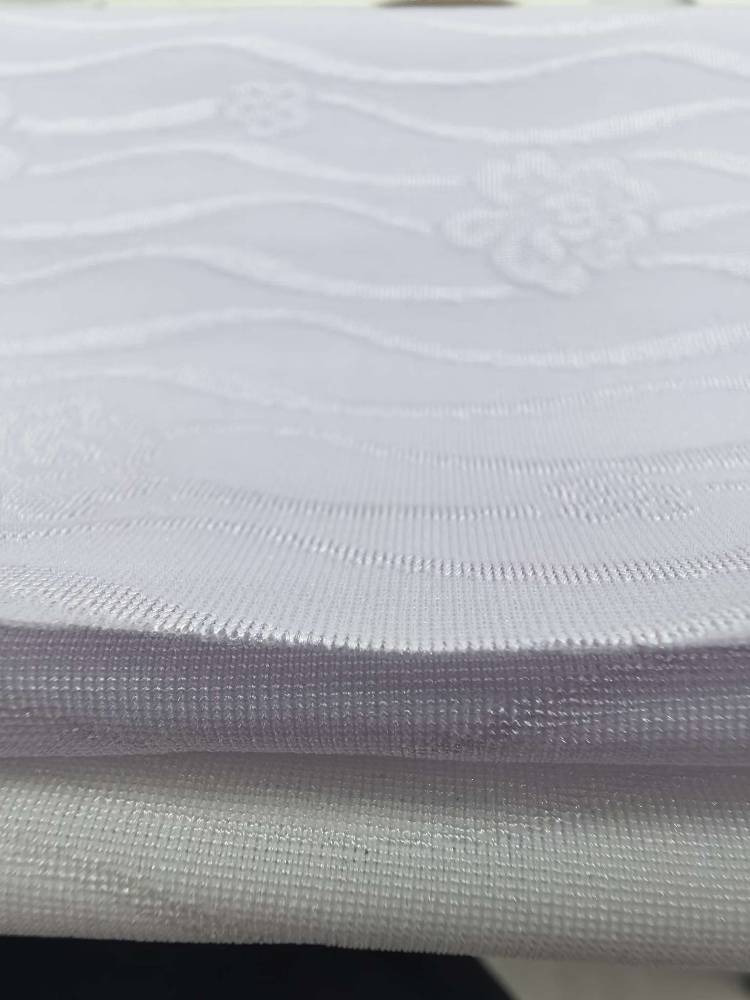 WKA90842 nylon knitted double-sided close-knit jacquard fabric is skin-friendly and soft, suitable for underwear, underpants, bras and safety pants. It is independently innovated, developed and customized according to samples detail image 4