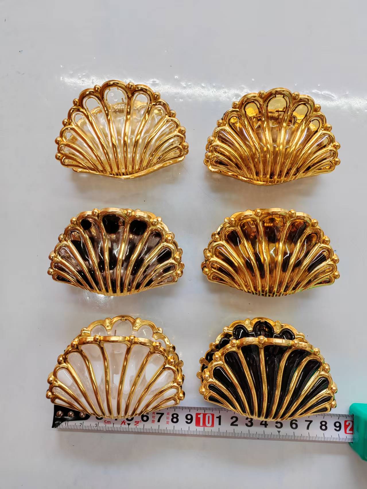 镀金双拼贝壳花