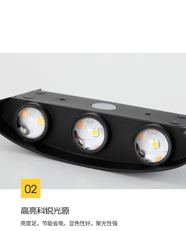 Outdoor wall lamps, wall lamp lighting fixtures, garden lamps, outdoor lighting decoration detail image 3