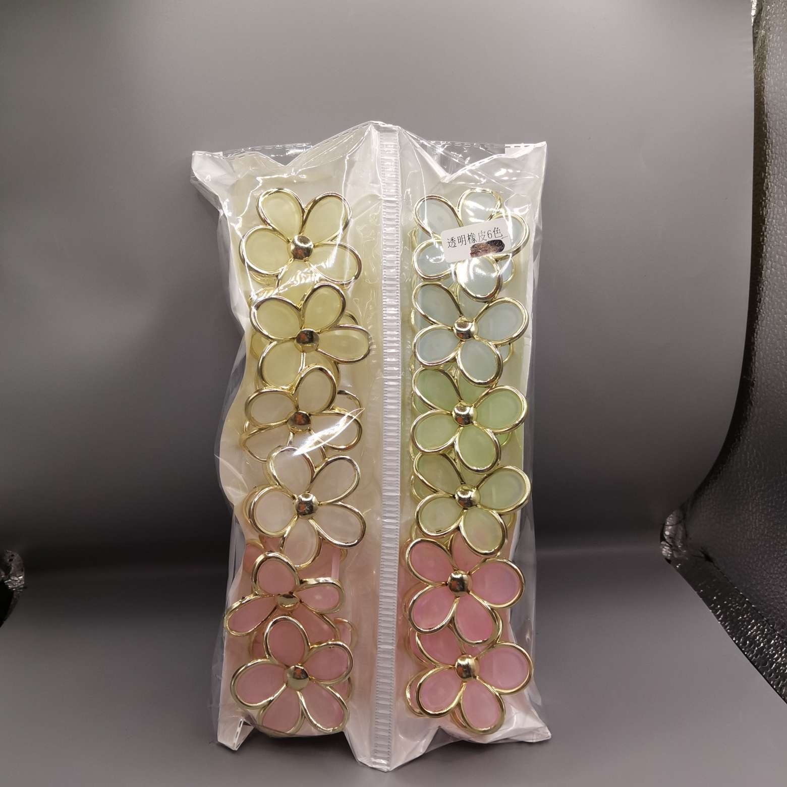 7-centimeter double-flower arrangement detail image 4